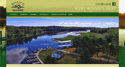 Desktop Screenshot of beckersresort.com